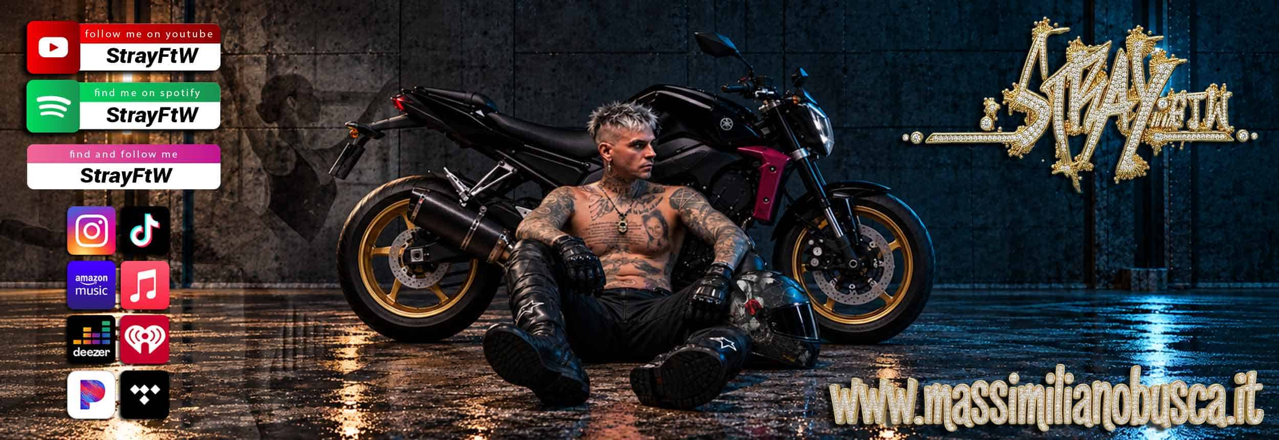Massimiliano Busca StrayFtW Emo Trap Musica Cantante